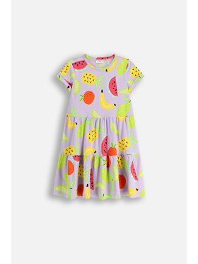 Coccodrillo Coccodrillo Sukienka WC5129201VGD-022 Kolorowy Regular Fit