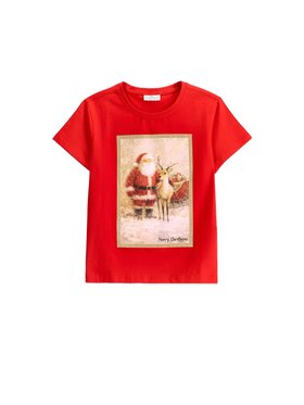 Coccodrillo Coccodrillo T-Shirt ZC6143202MER-009 Czerwony Regular Fit