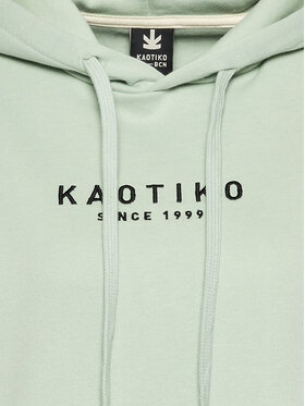 Kaotiko Jopa Unisex Vancouver AL006-05-G002 Zelena Relaxed Fit