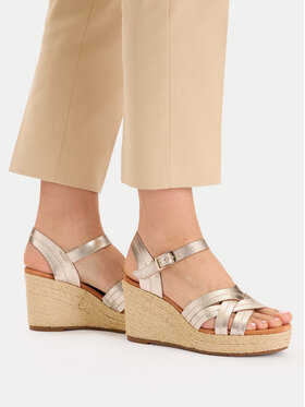 Clarks Clarks Espadrillid Sabina Strap 26181463 Kuldne