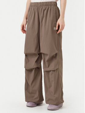 adidas adidas Dressipüksid Essentials Ripstop JD0783 Beež Loose Fit