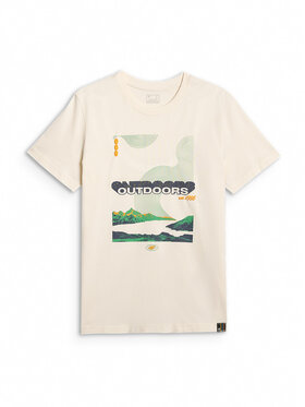 4F 4F T-Shirt MISSION READY Biały Regular Fit