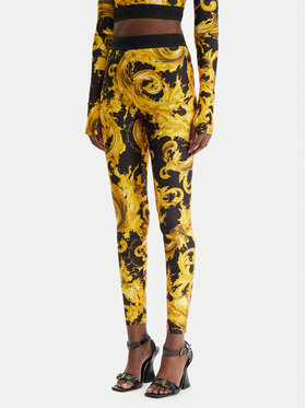 Versace Jeans Couture Versace Jeans Couture Leggings 80HAC101 JS532 Fekete Slim Fit