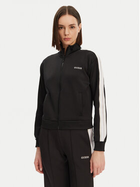 Guess Guess Mikina V5GQ18 KCRU2 Černá Regular Fit