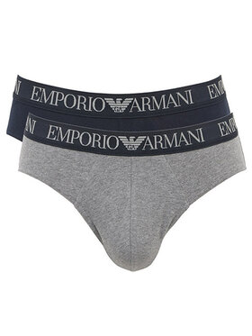 Emporio Armani Underwear Emporio Armani Underwear Komplet 2 par slipów 1117339A720 Granatowy