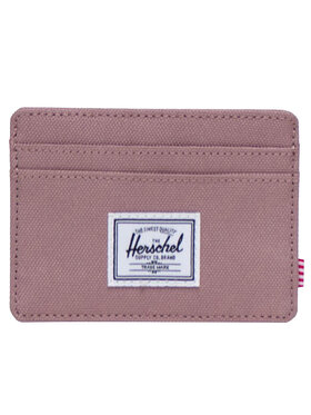 Herschel Herschel Mały Portfel Męski Herschel Cardholder Wallet Różowy