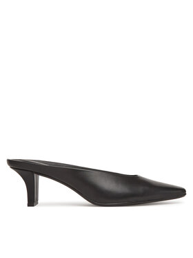 Calvin Klein Calvin Klein Şlapi Heel Mule Pump 50 - Lth HW0HW02332 Negru