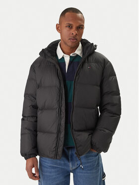 Tommy Jeans Tommy Jeans Vatovaná bunda Essential DM0DM19786 Čierna Regular Fit