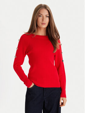 Morgan Morgan Sweater 252-MTECNA Piros Regular Fit