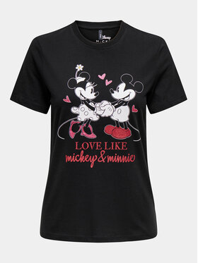 ONLY ONLY T-Shirt Mickey 15317991 Černá Regular Fit