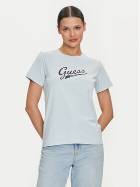Guess Jeans Guess Jeans T-shirt 165657 Plava Classic Fit