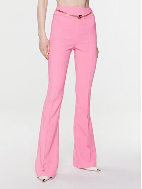 Elisabetta Franchi Elisabetta Franchi Hlače iz tkanine PA-073-32E2-V320 Roza Regular Fit