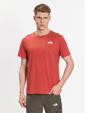 The North Face The North Face T-shirt Foundation Graphic NF0A55EF Narančasta Regular Fit