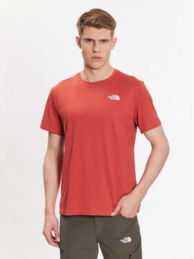 The North Face The North Face T-Shirt Foundation Graphic NF0A55EF Orange Regular Fit