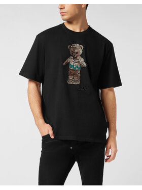 PHILIPP PLEIN PHILIPP PLEIN T-Shirt 27053 Černá Regular Fit