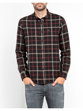 Lee Lee Camicia BUTTON DOWN Nero Regular Fit