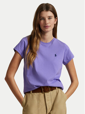 Polo Ralph Lauren Polo Ralph Lauren Tričko 211898698030 Fialová Regular Fit