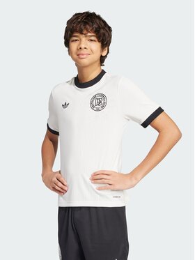 adidas adidas Koszulka techniczna Germany Anniversary Jersey Biały Regular Fit