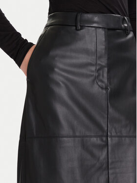 Calvin Klein Φούστα από απομίμηση δέρματος Calvin Klein - 4