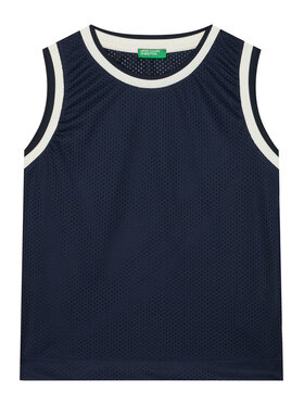 United Colors Of Benetton United Colors Of Benetton Tank top 3FJGCH01V Tamnoplava Regular Fit