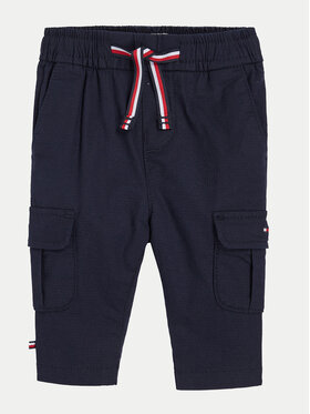 Tommy Hilfiger Tommy Hilfiger Шорти з тканини KN0KN01840 Cиній Regular Fit