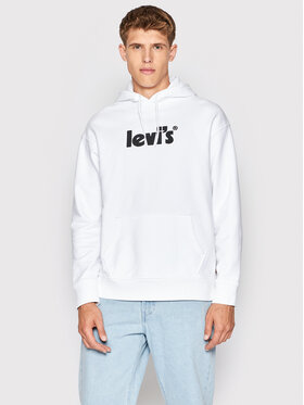 Levi's® Levi's® Sweatshirt 38479-0078 Weiß Relaxed Fit