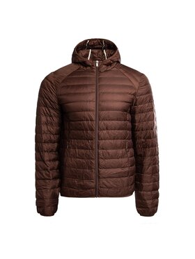 Jott Jott Kurtka zimowa PF22MDOW01-80H_5XL Brązowy Regular Fit