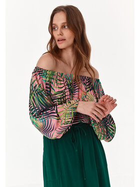 TATUUM TATUUM Bluzka INDONEZJA Kolorowy Loose Fit