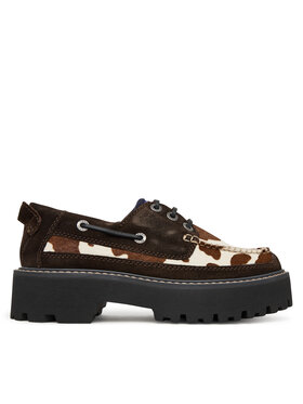 Tommy Jeans Tommy Jeans Polobotky Archive '01 Calf Hair EN0EN03004 Hnědá