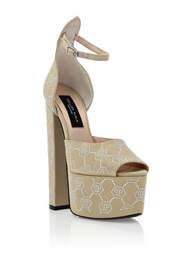 PHILIPP PLEIN PHILIPP PLEIN Sandały 11441 Beżowy