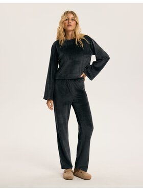 Esotiq Esotiq Piżama 43971 Szary Regular Fit