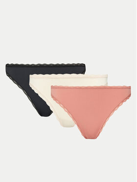 Guess Guess Set 3 perechi de chiloți de damă clasici O4YG04 KBS50 Colorat