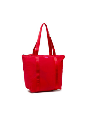 Lacoste Lacoste Torebka M Shopping Bag NF3619YA Czerwony