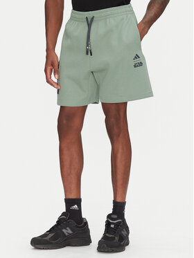 adidas adidas Športové kraťasy Star Wars The Mandalorian™ JI5722 Zelená Regular Fit