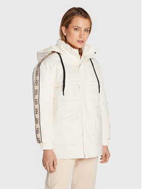 Guess Guess Ziemas jaka 4G V2BL09 WF330 Écru Regular Fit