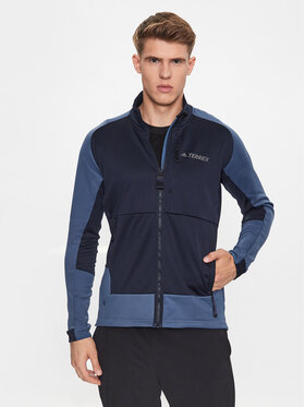 adidas adidas Полар Terrex Tech Flooce Hiking Fleece HH9227 Син Regular Fit