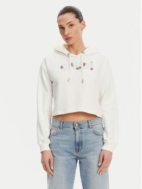 Gaudi Gaudi Суитшърт 511BD64033 Екрю Regular Fit