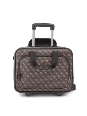 Guess Guess Mali tvrdi kofer Vezzola Travel TMVZLS P3143 Smeđa