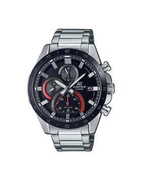 Casio Casio Zegarek Edifice EFR-571DB-1A1VUEF Srebrny