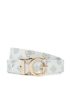 Guess Guess Sieviešu josta BW9171 P4430 Balts