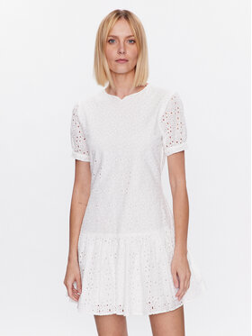 Silvian Heach Silvian Heach Rochie de zi GPP23306VE Alb Regular Fit