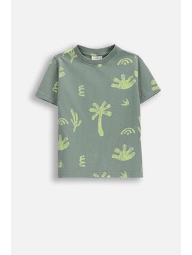 Coccodrillo Coccodrillo T-Shirt WC6143203TBK-011 Zelená Regular Fit