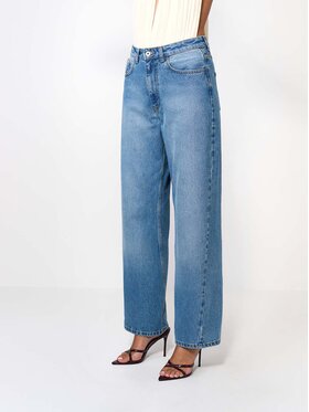 La Mania La Mania Jeansy UMI Niebieski Basic Fit