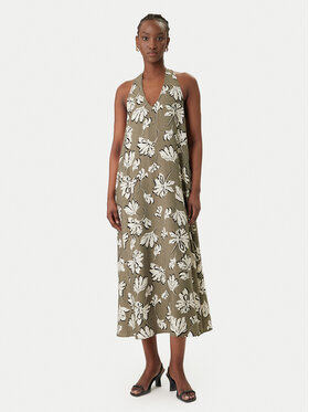 Vero Moda Vero Moda Letní šaty Jennifer 10341973 Zelená Regular Fit