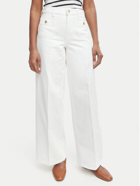 Tommy Hilfiger Tommy Hilfiger Дънки 70s WW0WW48576 Бял Wide Leg