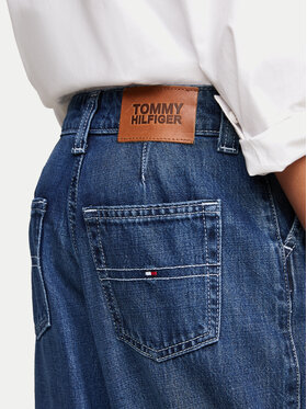 Tommy Hilfiger Jeans Hlače KG0KG08144 Modra Loose Fit