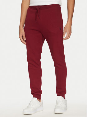 U.S. Polo Assn. U.S. Polo Assn. Pantaloni trening MUP0686 Roșu Regular Fit