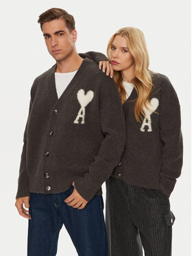 AMI PARIS AMI PARIS Kardigan UKC025.KN0032 Hall Regular Fit