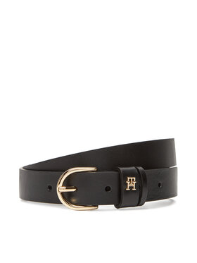 Tommy Hilfiger Tommy Hilfiger Pasek Damski Essential Effortless 2.5 Go AW0AW16836 Czarny