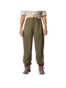 Columbia Columbia Spodnie dresowe Columbia Skien Valley Cargo Pant Zielony Regular Fit